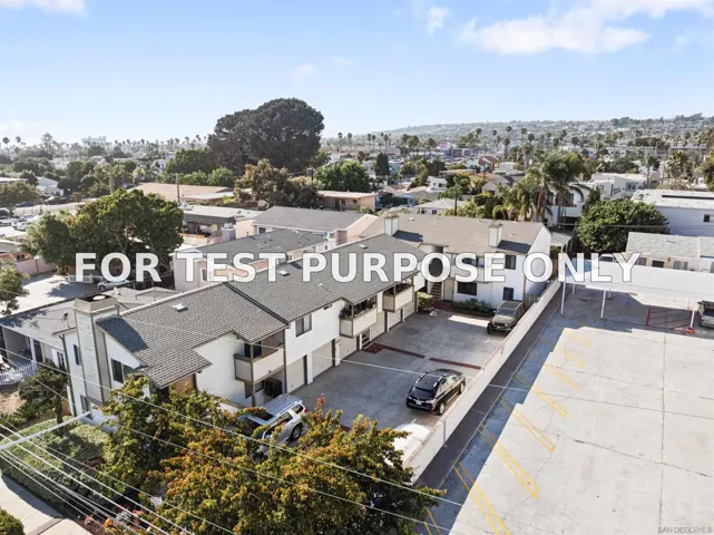 Demo/Test Data 1654 Oliver Ave Unit 6, San Diego, CA 92109