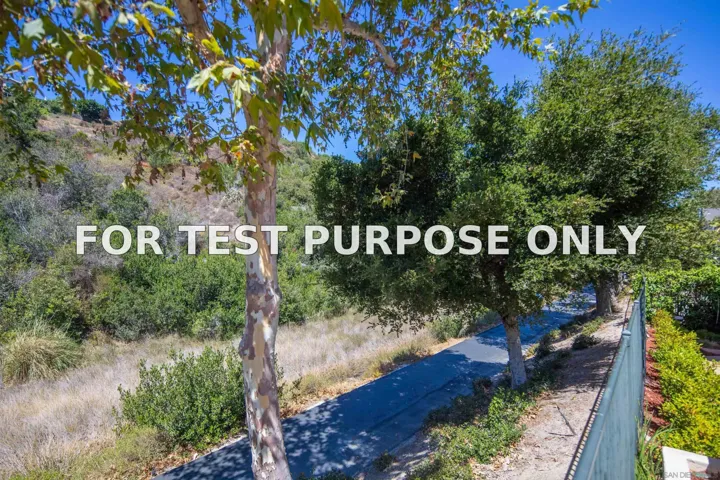Demo/Test Data 2746 W Canyon Ave, San Diego, CA 92123