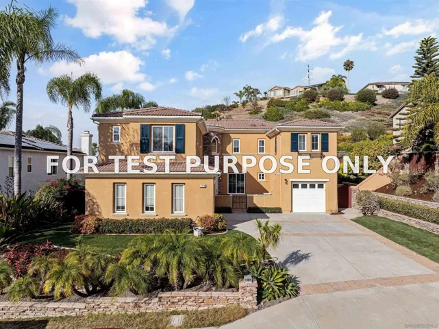 Demo/Test Data 2194 Coast Ave, San Marcos, CA 92078