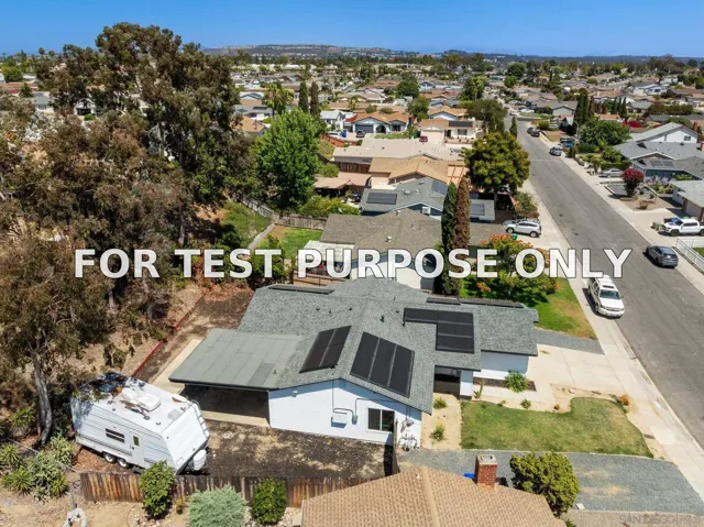 Demo/Test Data 7944 Calico St, San Diego, CA 92126