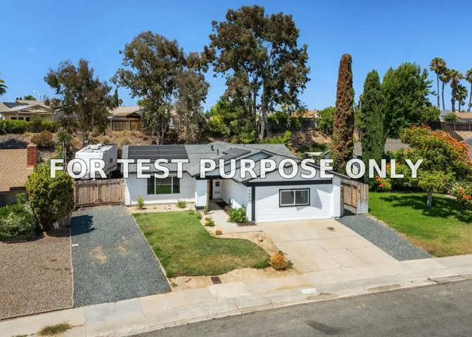 Demo/Test Data 7944 Calico St, San Diego, CA 92126