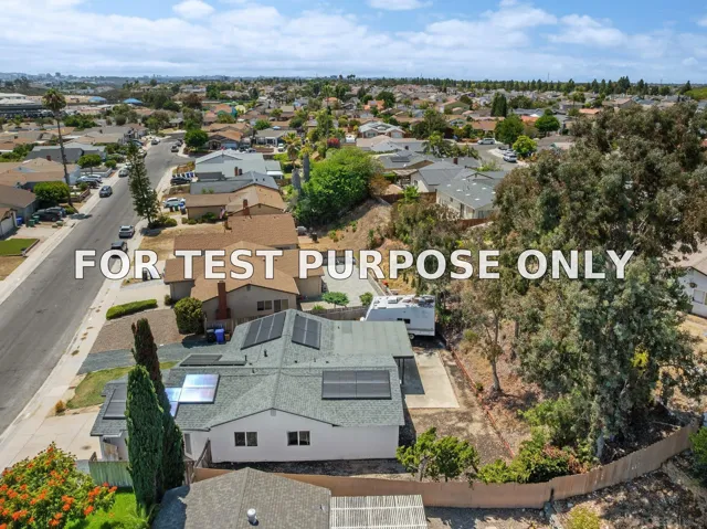 Demo/Test Data 7944 Calico St, San Diego, CA 92126