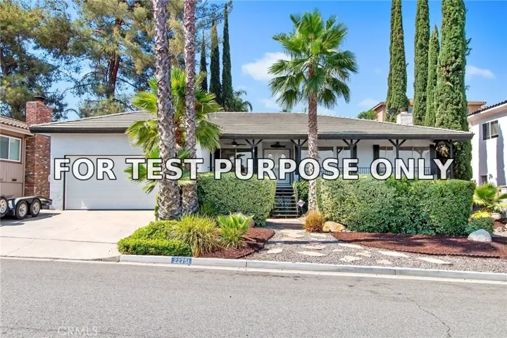 Demo/Test Data 22751 Running Rabbit Court, Canyon Lake, CA 92587