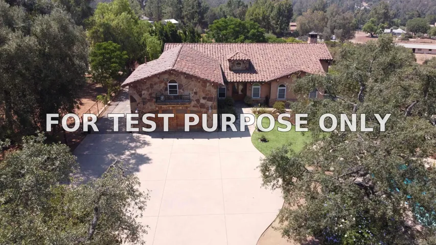Demo/Test Data 1445 Terracita Ln, Alpine, CA 91901