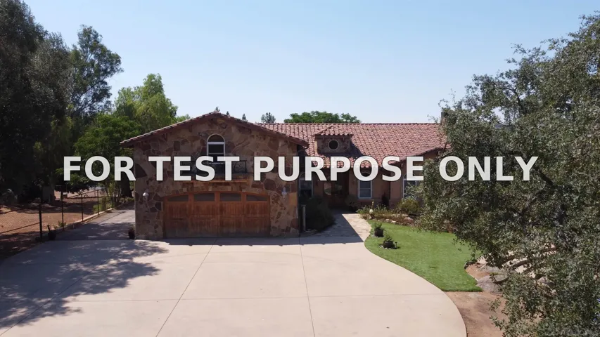 Demo/Test Data 1445 Terracita Ln, Alpine, CA 91901