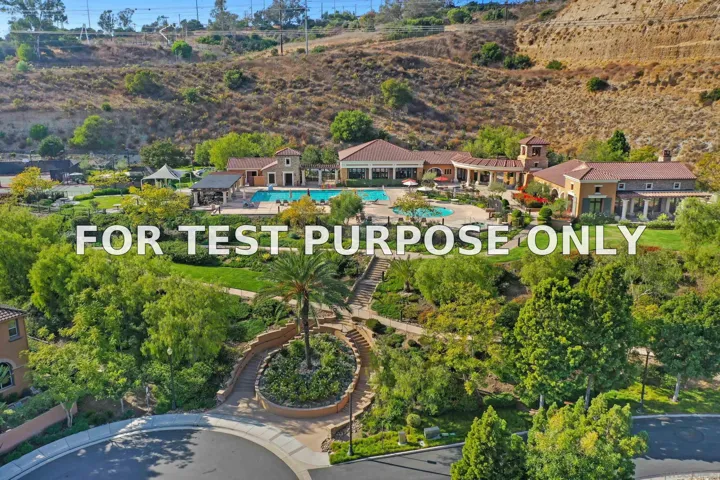 Demo/Test Data 2641 Bellezza Dr, San Diego, CA 92108