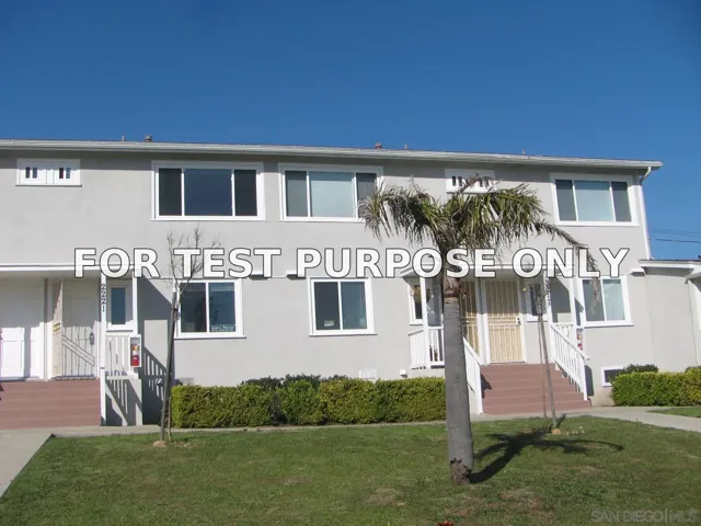 Demo/Test Data 2221 W W Dunlop St, San Diego, CA 92111