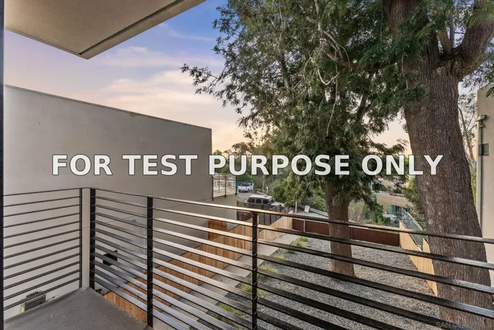 Demo/Test Data 3653 Wilson Ave, San Diego, CA 92104
