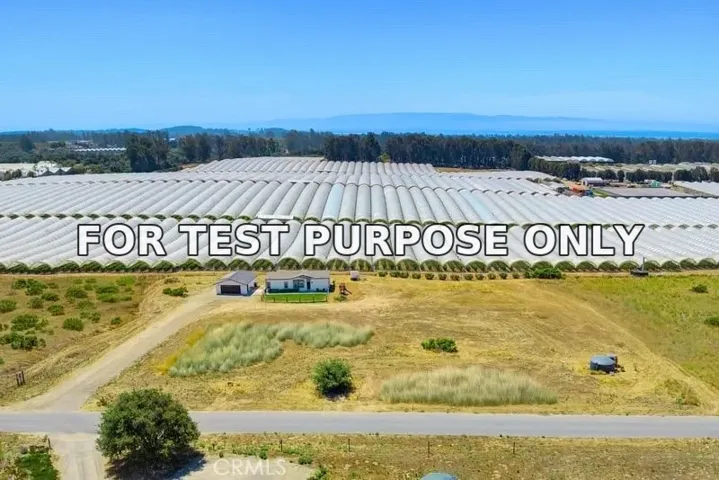 Demo/Test Data 2085 Westhampton Drive, Arroyo Grande, CA 93420