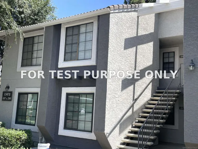 Demo/Test Data 15078 Avenida Venusto Unit 198, San Diego, CA 92128