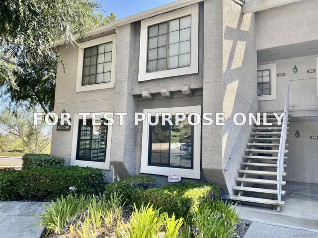 Demo/Test Data 15078 Avenida Venusto Unit 198, San Diego, CA 92128