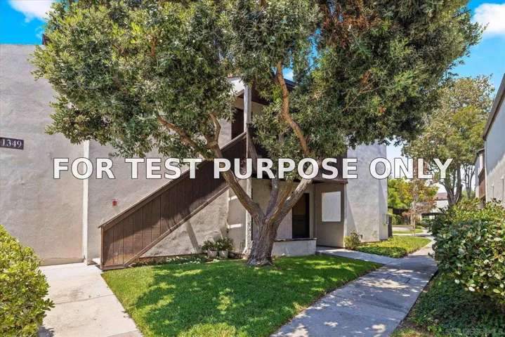 Demo/Test Data 1349 Caminito Gabaldon Unit C, San Diego, CA 92108