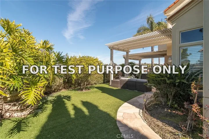 Demo/Test Data 16 Pienza, Laguna Niguel, CA 92677