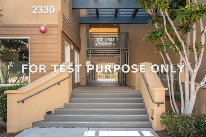 Demo/Test Data 2330 1st Ave Unit 115, San Diego, CA 92101