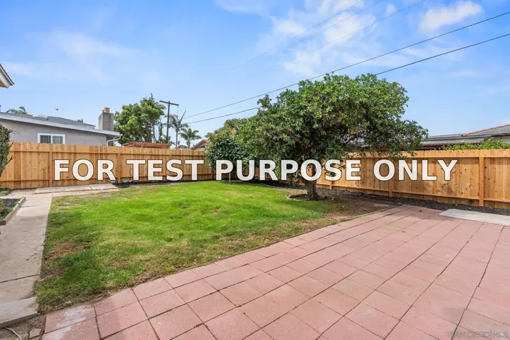 Demo/Test Data 614 Fifth Ave, Chula Vista, CA 91910