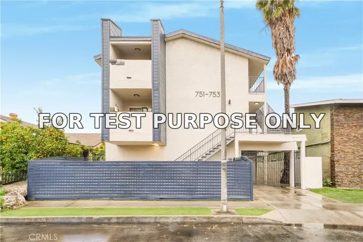 Demo/Test Data 751 Cerritos Avenue, Long Beach, CA 90813