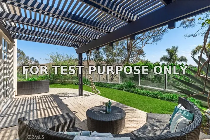 Demo/Test Data 52 Siena, Laguna Niguel, CA 92677