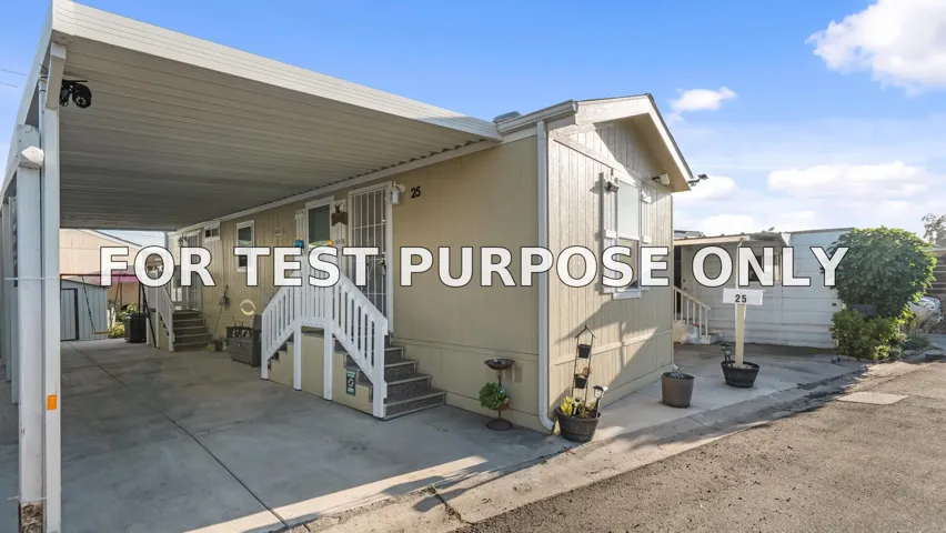 Demo/Test Data 3221 Bancroft Dr Unit 25, Spring Valley, CA 91977