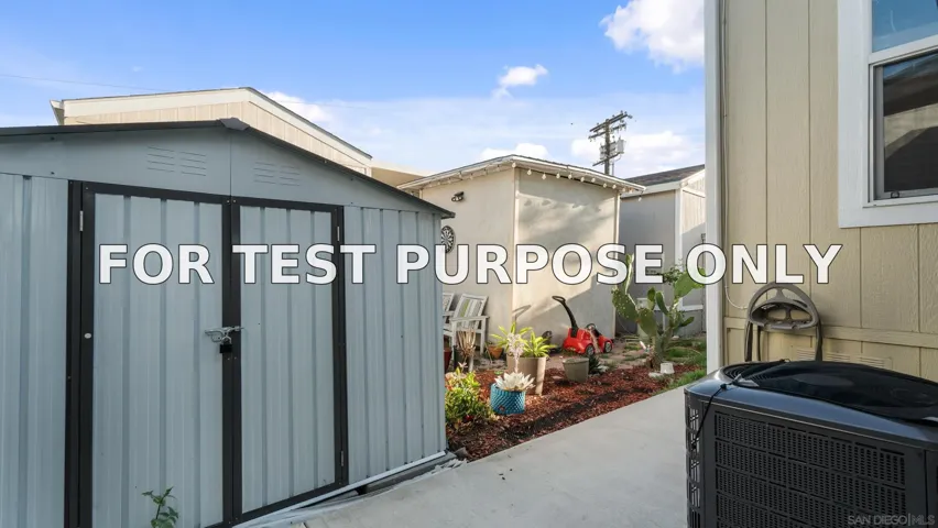 Demo/Test Data 3221 Bancroft Dr Unit 25, Spring Valley, CA 91977