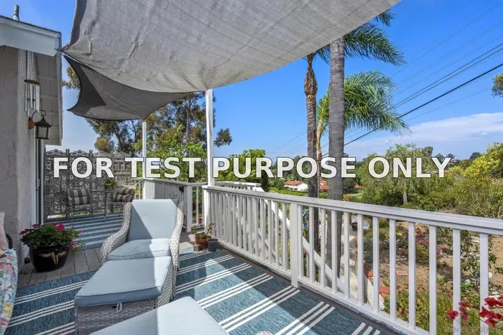 Demo/Test Data 348 El Pedregal Dr, Solana Beach, CA 92075