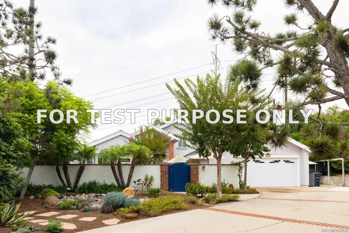 Demo/Test Data 348 El Pedregal Dr, Solana Beach, CA 92075