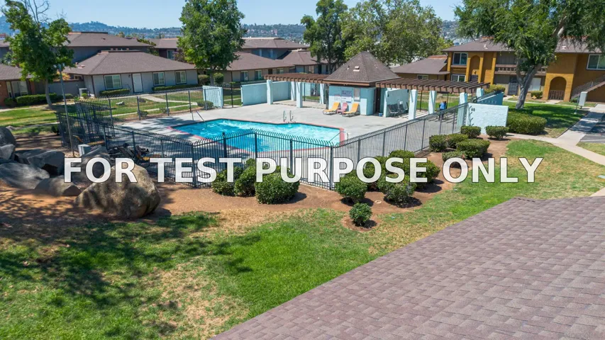 Demo/Test Data 1772 Summertime Dr, El Cajon, CA 92021