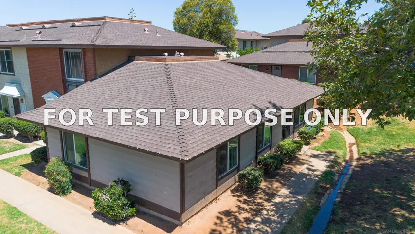 Demo/Test Data 1772 Summertime Dr, El Cajon, CA 92021