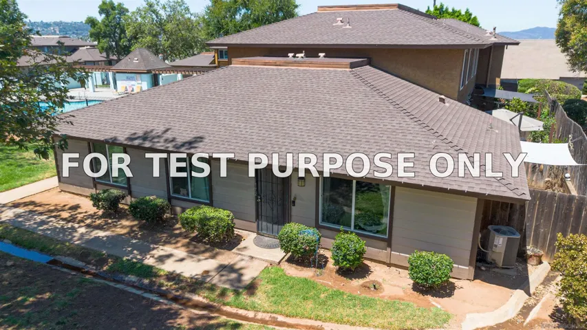 Demo/Test Data 1772 Summertime Dr, El Cajon, CA 92021