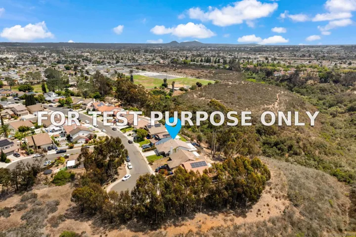 Demo/Test Data 7387 New Salem St, San Diego, CA 92126