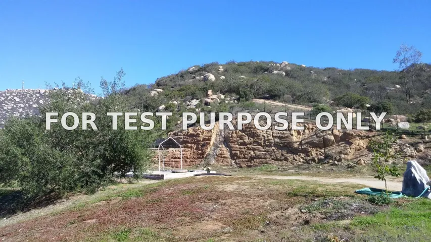 Demo/Test Data Highway 67 Unit Lot 67, Poway, CA 92064