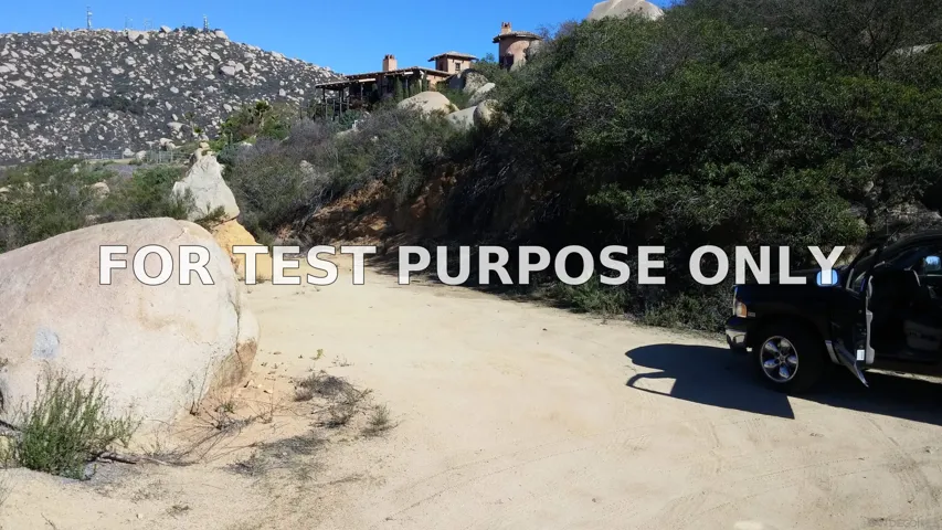 Demo/Test Data Highway 67 Unit Lot 67, Poway, CA 92064