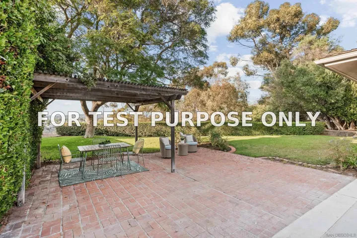 Demo/Test Data 5161 Dorman Dr, San Diego, CA 92115