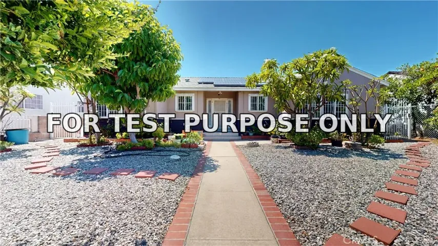 Demo/Test Data 9551 Arleta Avenue, Arleta, CA 91331