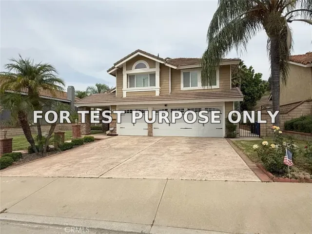 Demo/Test Data 752 Newbury Way, Diamond Bar, CA 91765
