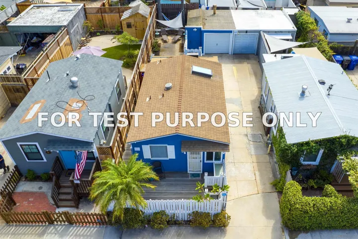 Demo/Test Data 5123 Lotus St, San Diego, CA 92107