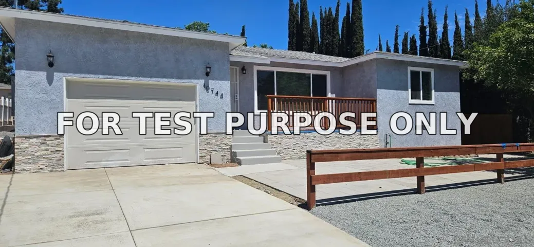 Demo/Test Data 10744 Louisa Dr, La Mesa, CA 91941