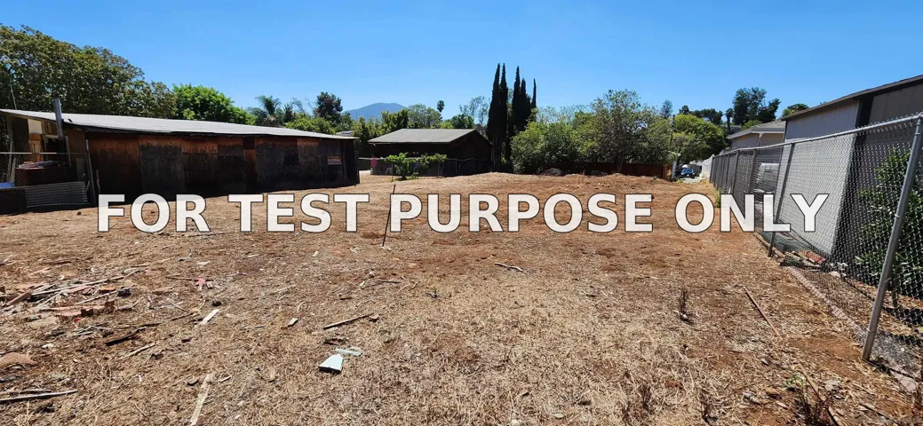 Demo/Test Data 10744 Louisa Dr, La Mesa, CA 91941