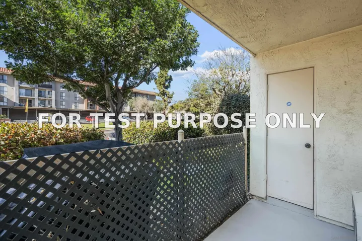 Demo/Test Data 6275 Rancho Mission Unit 105, Mission Valley, CA 92108