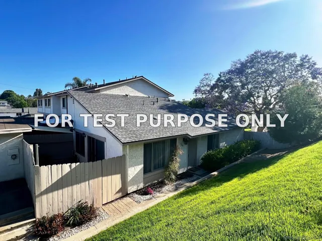 Demo/Test Data 3569 Surf Pl, Oceanside, CA 92056