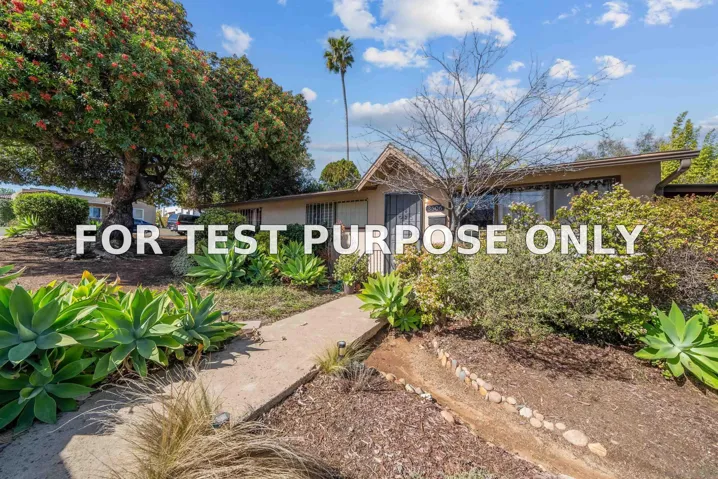 Demo/Test Data 2609-2611 Montclair St, San Diego, CA 92104