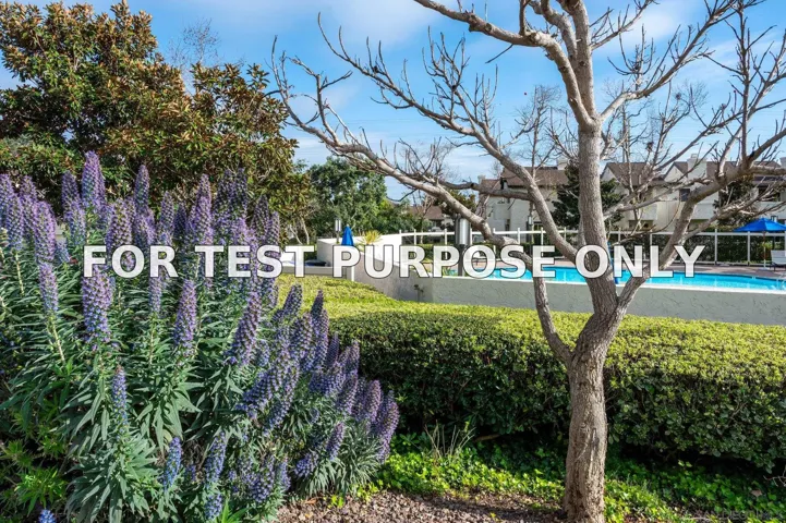 Demo/Test Data 1275 River Vista Row Unit 139, San Diego, CA 92111
