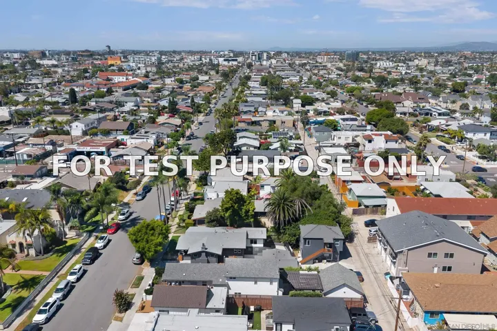 Demo/Test Data 3365-69 Grim Ave, San Diego, CA 92104