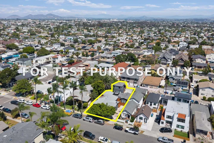 Demo/Test Data 3365-69 Grim Ave, San Diego, CA 92104