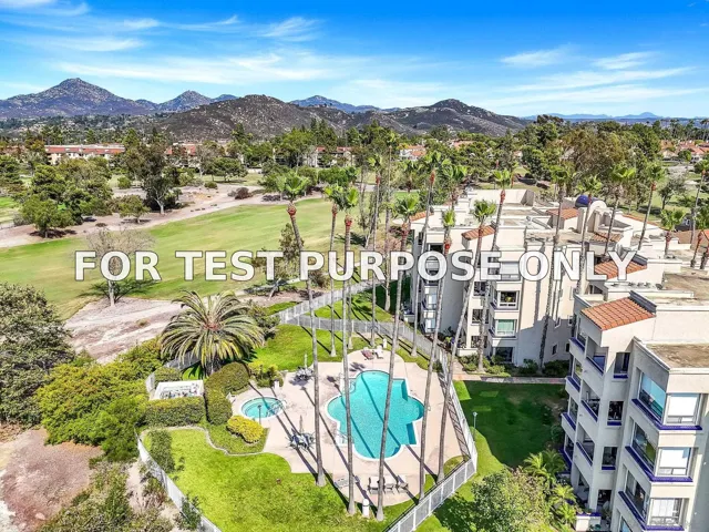 Demo/Test Data 12132 Royal Birkdale Row Unit 104e, San Diego, CA 92128
