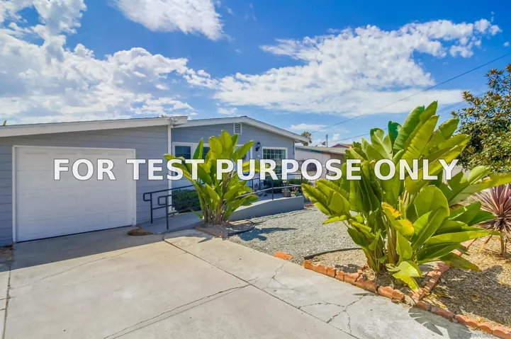 Demo/Test Data 1410 E 6th St, National City, CA 91950