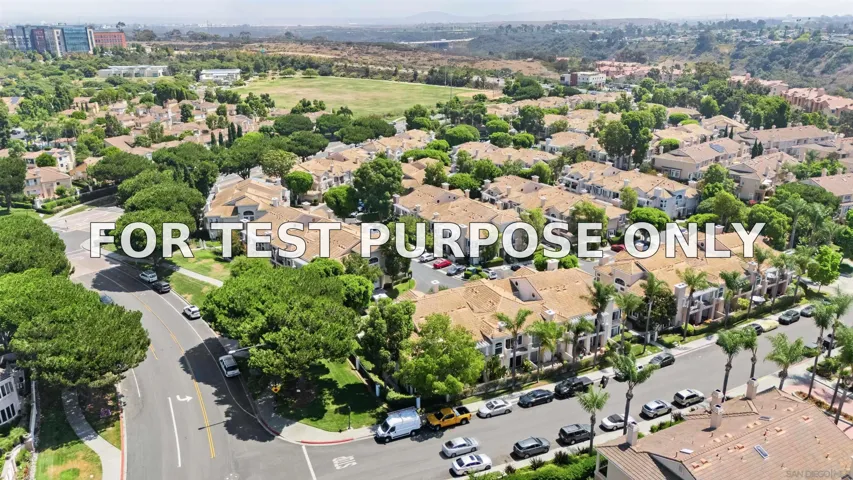 Demo/Test Data 7285 Calabria Ct Unit 18, San Diego, CA 92122