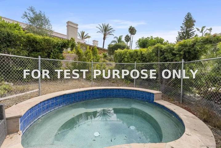Demo/Test Data 16534 La Gracia, Rancho Santa Fe, CA 92067