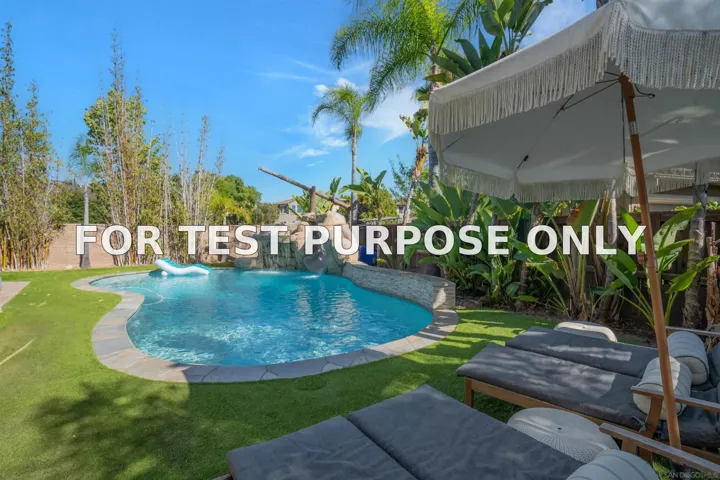Demo/Test Data 2509 Blue Oak Pl, San Marcos, CA 92078