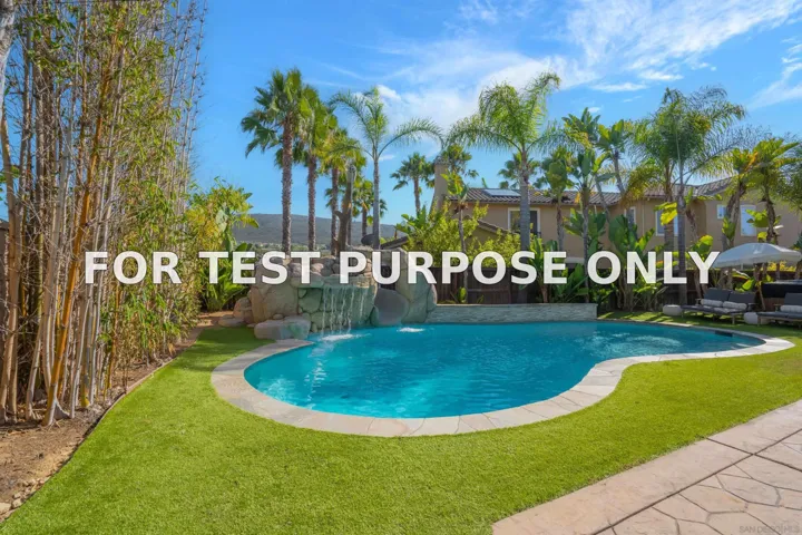 Demo/Test Data 2509 Blue Oak Pl, San Marcos, CA 92078