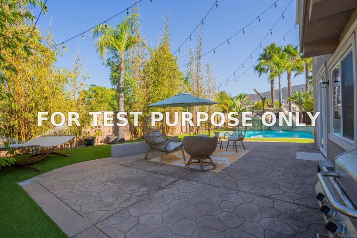 Demo/Test Data 2509 Blue Oak Pl, San Marcos, CA 92078
